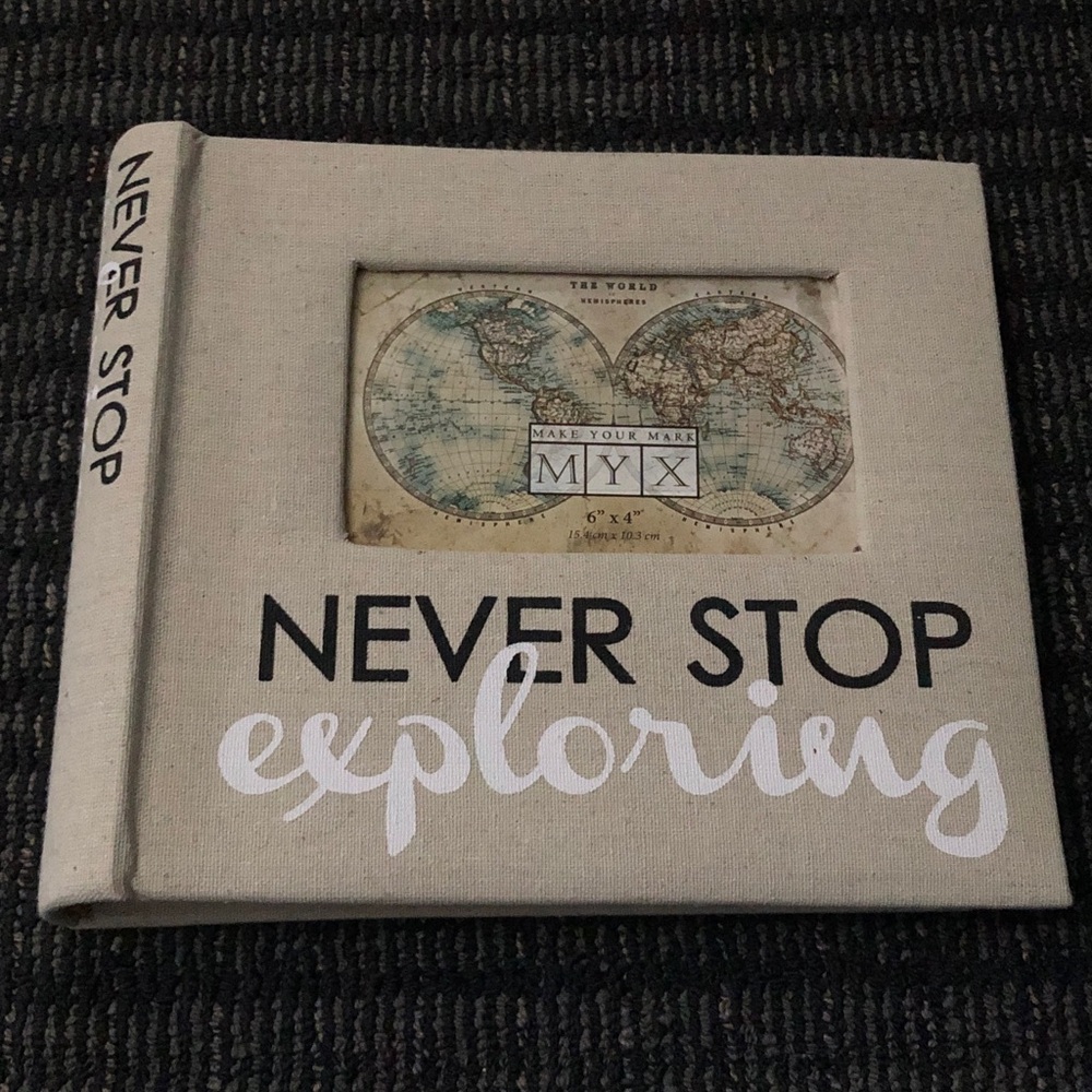 🎀🛍️ Never Stop Exploring Photo Album